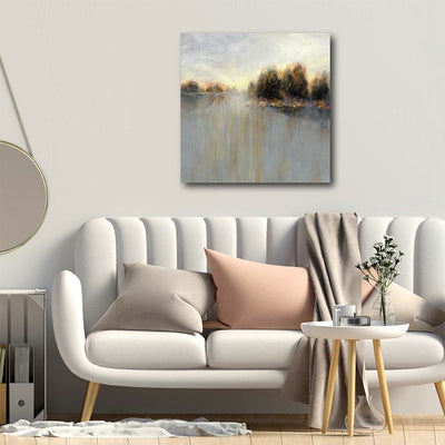 Rainy Sunset II 30" x 30" Gallery-Wrapped Canvas Wall Art