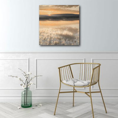 Serene Sunrise 30" x 30" Gallery-Wrapped Canvas Wall Art