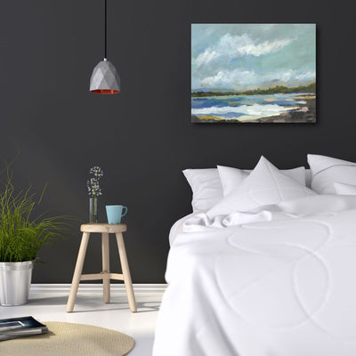 Seaside View IV 30" x 40" Gallery-Wrapped Canvas Wall Art