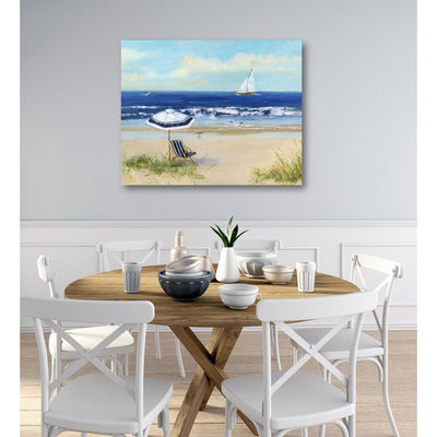 Beach Life I 16" x 20" Gallery-Wrapped Canvas Wall Art