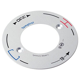 Escutcheon Temperature Dial Plate