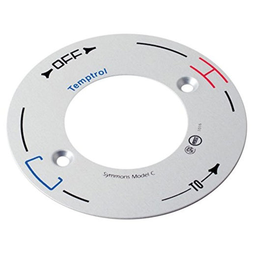 Escutcheon Temperature Dial Plate