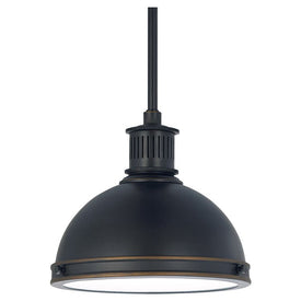 Pratt Street Metal Small Single-Light Pendant
