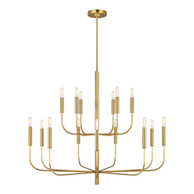 Brianna Fifteen-Light Two-Tier Chandelier by Ellen