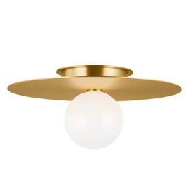 Nodes Single-Light Large Flush Mount Ceiling Fixture by Kelly
