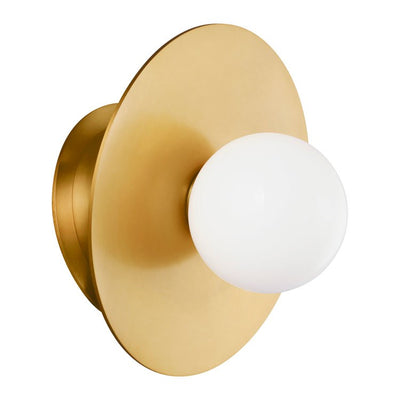 Nodes Single-Light Angled Wall Sconce by Kelly