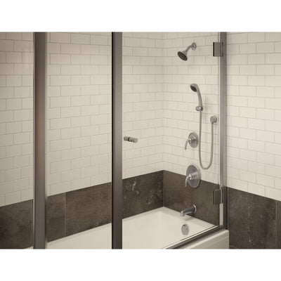 Elm Two Handle Wall-Mount Tub and Shower Trim Kit with Handshower without Valves