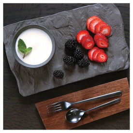 Linea Five-Piece Ice Oro Nero Flatware Set