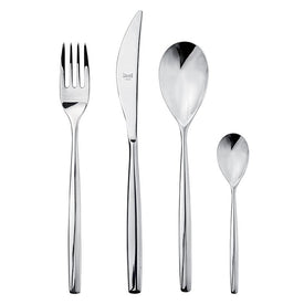 Stiria 24-Piece Stainless Steel Flatware Set