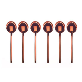 Due Bronzo Coffee Spoons Set of 6