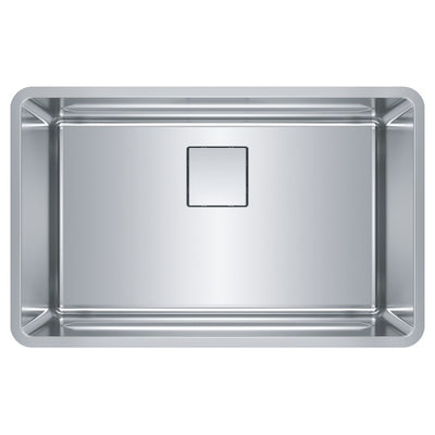 Pescara 29.5" x 18.5" Single Bowl 18-Gauge Stainless Steel Undermount Kitchen Sink