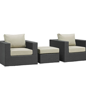 Product Image: EEI-1891-CHC-BEI-SET Outdoor/Patio Furniture/Patio Conversation Sets