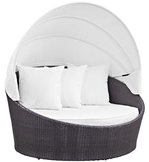 Product Image: EEI-2175-EXP-WHI Outdoor/Patio Furniture/Outdoor Daybeds