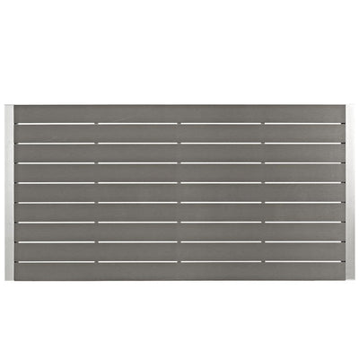 Shore Seven-Piece Outdoor Patio Aluminum Dining Set