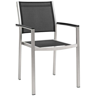 Shore Seven-Piece Outdoor Patio Aluminum Outdoor Dining Set