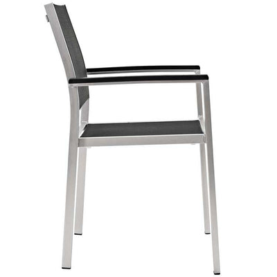 Shore Seven-Piece Outdoor Patio Aluminum Outdoor Dining Set