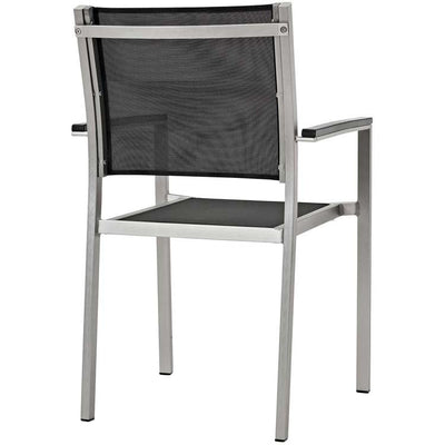 Shore Seven-Piece Outdoor Patio Aluminum Outdoor Dining Set