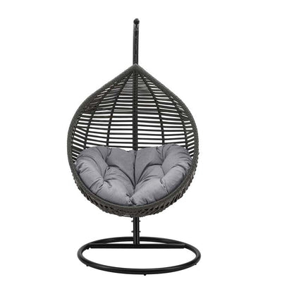 Garner Teardrop Outdoor Patio Swing Chair with Stand