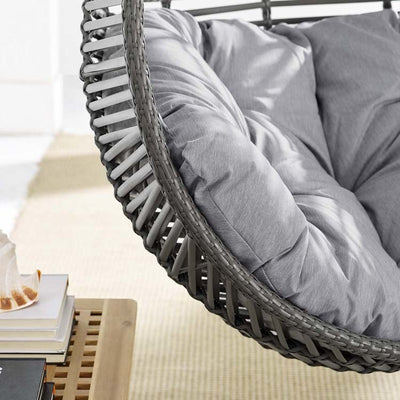 Garner Teardrop Outdoor Patio Swing Chair with Stand