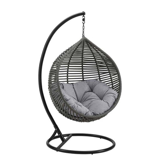 Garner Teardrop Outdoor Patio Swing Chair with Stand