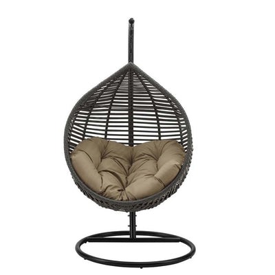 Garner Teardrop Outdoor Patio Swing Chair with Stand