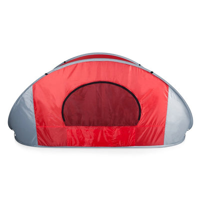 Manta Portable Sun Shelter, Red with Gray Trim