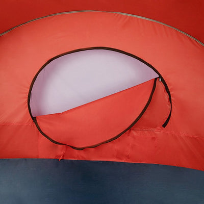 Manta Portable Sun Shelter, Red with Gray Trim