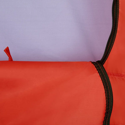 Manta Portable Sun Shelter, Red with Gray Trim