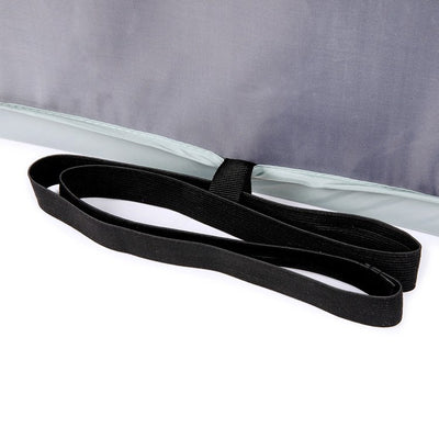 Manta Portable Sun Shelter, Blue with Gray Trim