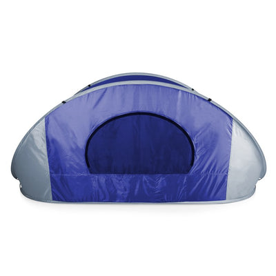 Manta Portable Sun Shelter, Blue with Gray Trim