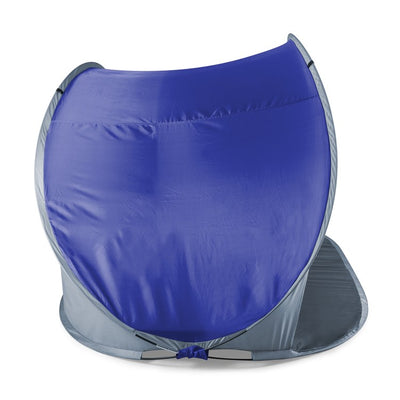 Manta Portable Sun Shelter, Blue with Gray Trim