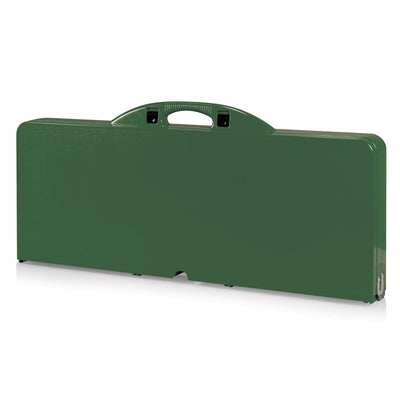 Picnic Table Portable Folding Table with Seats, Hunter Green