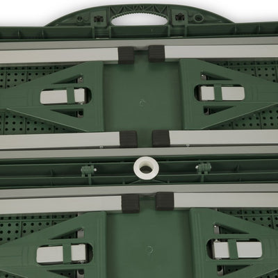 Picnic Table Portable Folding Table with Seats, Hunter Green
