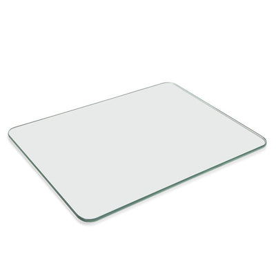 Icon Glass Top Serving Tray and Knife Set