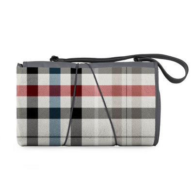 Blanket Tote XL Outdoor Picnic Blanket, Carnaby Street Collection with Black Lining