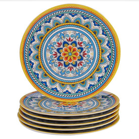 Portofino 11" Melamine Dinner Plates Set of 6