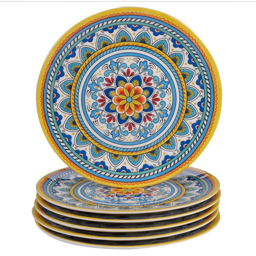 Portofino 11" Melamine Dinner Plates Set of 6