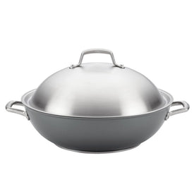 Anolon Accolade 13.5" Covered Wok