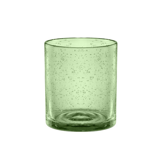 Iris 14 Oz Double Old Fashioned Glasses Set of 4 - Sage