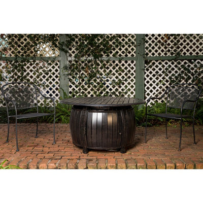 Grand Cooper Aluminum Round Liquid Propane Gas Fire Pit