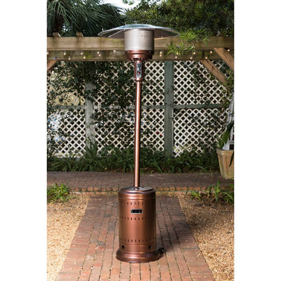 Aged Chestnut Finish Patio Heater