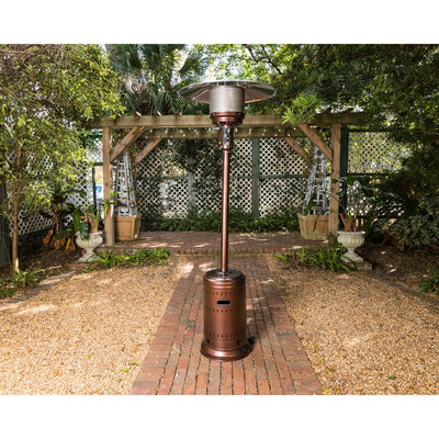 Aged Chestnut Finish Patio Heater