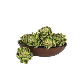 5" Faux Artichokes Set of 6