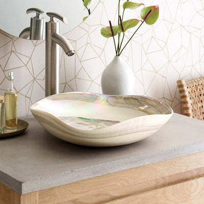 Lido 14.75" Vessel Sink in Abalone
