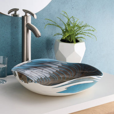 Lido 14.75" Vessel Sink in Shoreline