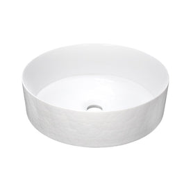 Positano 16" Vessel Sink in Bianco