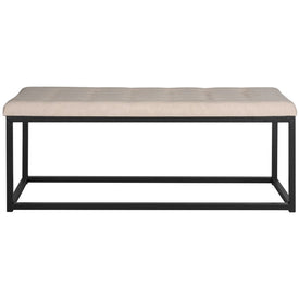 Reynolds Bench - Beige/Black