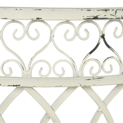 Lara Kissing Bench - Antique White