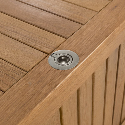 Abri 47.63" L Cushion Storage Box - Natural