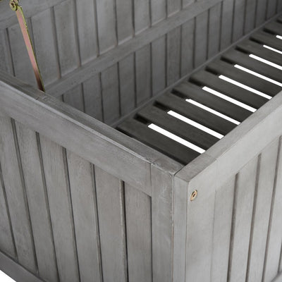 Abri 47.63" L Cushion Storage Box - Gray Wash